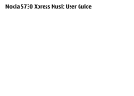 Nokia 5730 Xpress Music User Guide