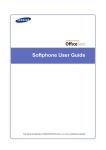 Softphone User Guide