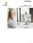 VidyoPortal™ and VidyoDesktop™ User Guide KOOPMAN IT