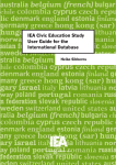 IEA Civic Education Study User Guide for the International Database