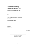 MusTT sustainability framework: SII and SIA methods and user guide
