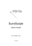 EuroScope User Guide for version 3.0a