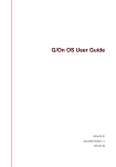 G/On OS: User Guide