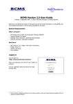 BCMS Version 3.5 User Guide
