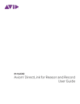 DirectLink for Reason and Record User Guide