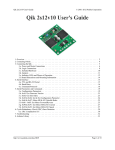 Pololu - Qik 2s12v10 User's Guide