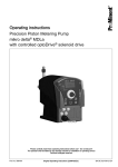Precision Piston Metering Pump mikro delta® MDLa