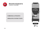 GEBRUIKSAANWIJZING OPERATING INSTRUCTIONS