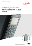 Operating Instructions VLT AQUA Drive FC 202