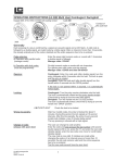 OPERATING INSTRUCTIONS LG 39E Multi User Combogard