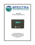 MPC-3000 INSTALLATION MANUAL