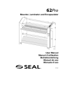 Mounter, Laminator and Encapsulator User Manual