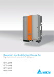 Operation and Installation Manual for