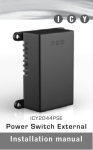 Power Switch External Installation manual