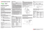 Installation Manual Filter FR-F/A700