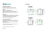 Installation Manual Dimensions