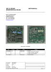 DELTA DESIGN USER MANUAL MODEM