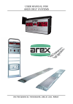 USER MANUAL FOR AREX DIGI SYSTEMS