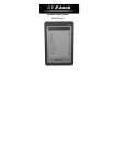 AV-E605 e-Book Reader User's Manual