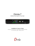 Omnia.7 User Manual V3.14.15 and Later 1-12-15