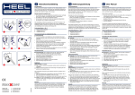 nl Gebruikershandleiding de Bedienungsanleitung en User Manual