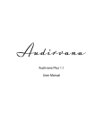 Audirvana Plus 1.1 User Manual