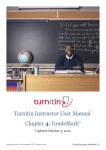 Chapter 4: GradeMark&reg; Turnitin Instructor User Manual