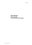 Device Manager User Manual TD92855EN