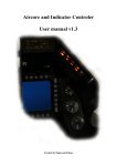 Aircore and Indicator Controler User manual v1.3