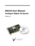DIO-64 User Manual - Viewpoint Systems