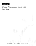 Model 197A Autoranging Microvolt DMM User's Manual
