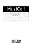 MusiCall MPM8.16 user manual NL/EN