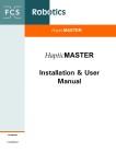 HapticMASTER User Manual