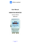 User Manual VIBRATION MONITOR