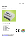 User manual - kwh meters