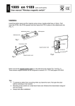 User manual “Wireless magnetic switch”
