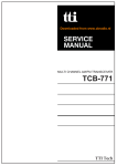 www.cbradio.nl: Service Manual TTI TCB