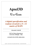 User Guide A digital sparsification and readout