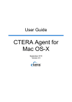 CTERA Agent User Guide - Nuvola It Data Space di Telecom Italia
