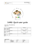 SARG: Quick user guide - Telescopio Nazionale Galileo