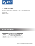XS3900-48F User's Guide