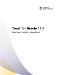 Toad for Oracle User Guide