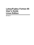 LF95 Linux User's Guide