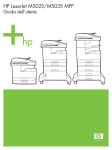 HP LaserJet M5025/M5035 MFP User Guide - ITWW