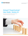Ontrack® PowerControls™ User Guide | Version 8.1