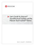 User's Guide for Polycom® SoundStructure® Systems and