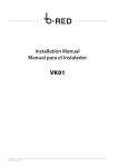 Installation Manual Manual para el Instalador