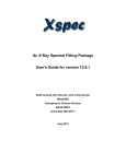 An X-Ray Spectral Fitting Package User's Guide for version 12.8.1