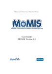 User Guide MOMIS Version 1.2