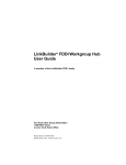 LinkBuilder® FDDI Workgroup Hub User Guide